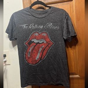 The rolling stones grey t shirt size S/M